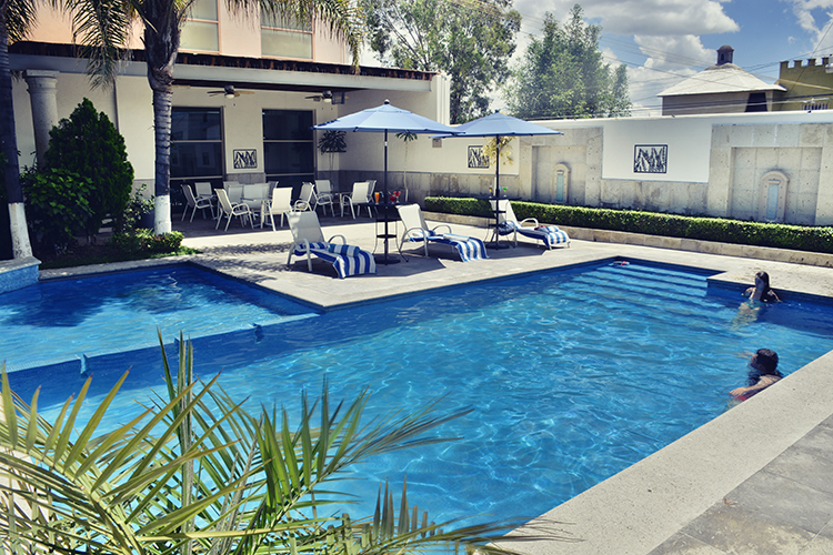 Pool of San Carlos Tequisquiapan Hotel